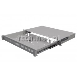 Przełącznica 1U 24xSC simplex, prowadnice teleskopowe.